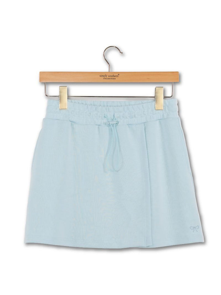 Wrap Skort - Robin's Egg by Simply Southern