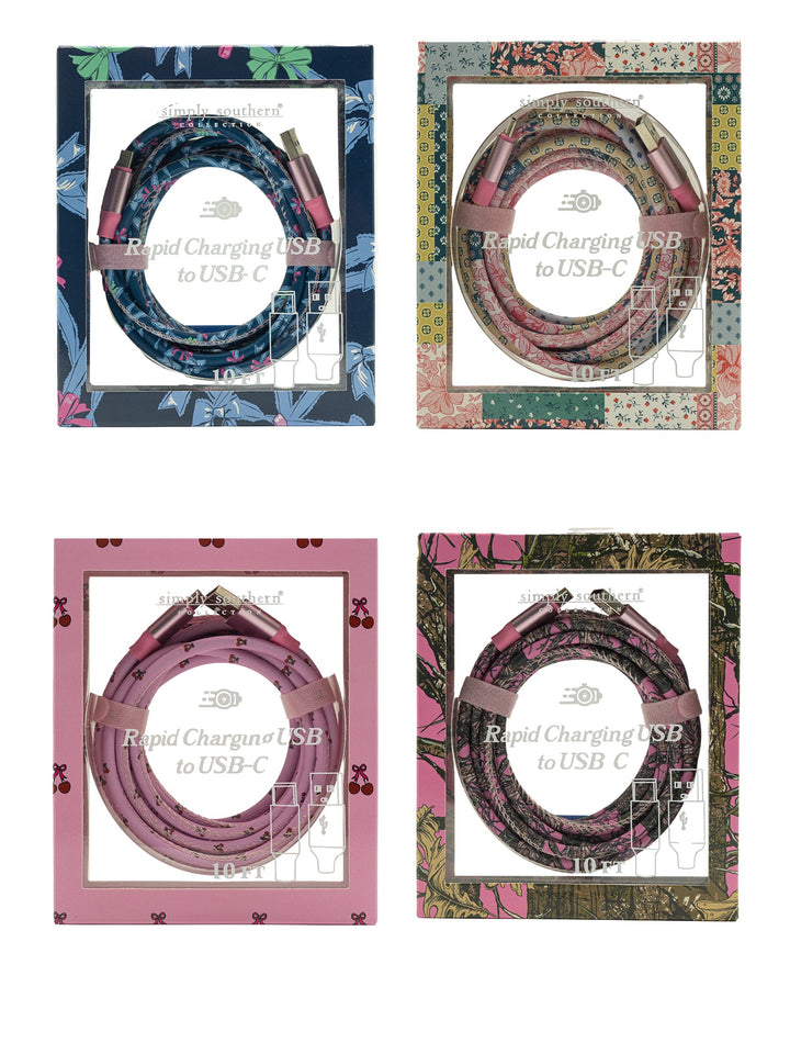 USB-C to USB Charging Cable by Simply Southern