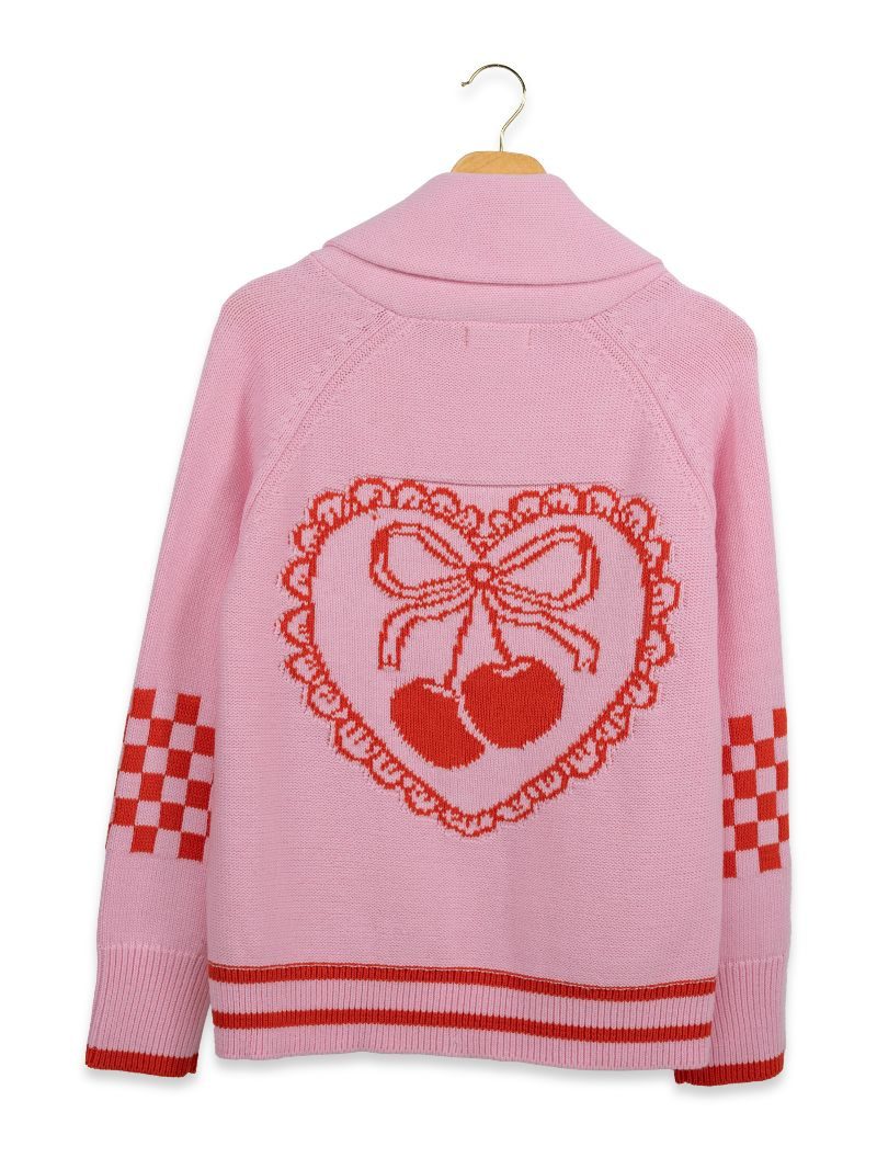 JUNE MARKET: Cozy Cardigan - Pink by Simply Southern (Ships Late July)