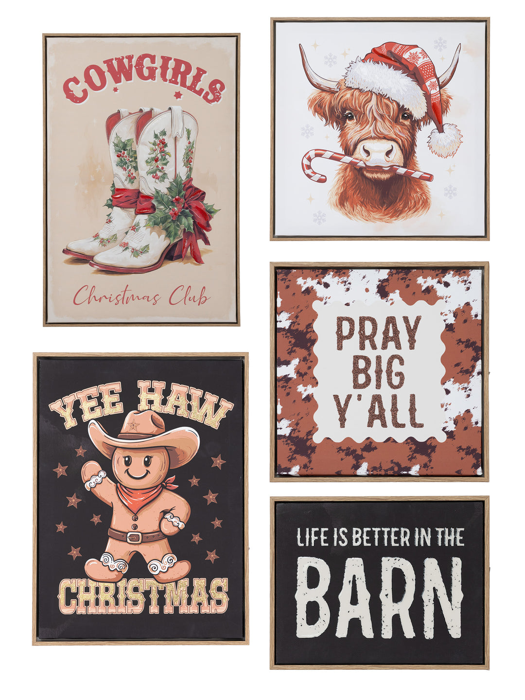 JUNE MARKET: Barn Collection Canvas Art by Simply Southern (Ships Late July)