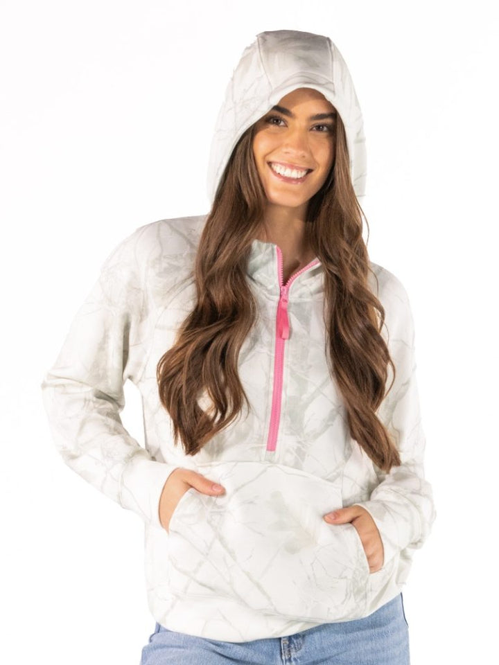 Alara Hoodie - White Camo by Simply Southern