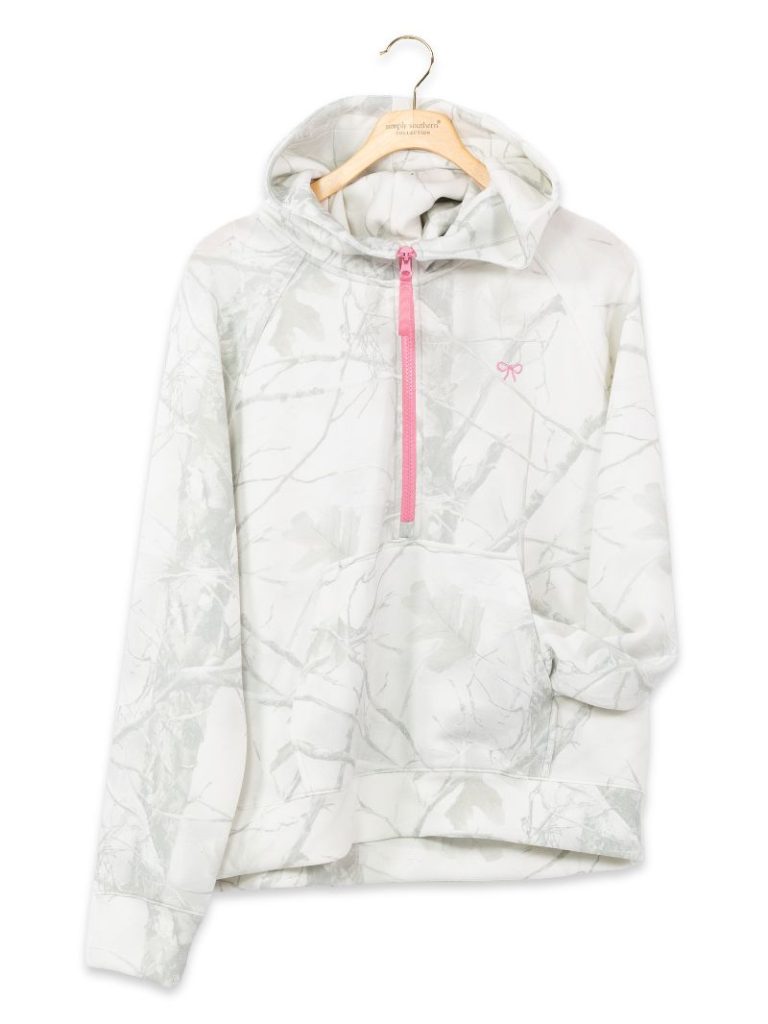 Alara Hoodie - White Camo by Simply Southern