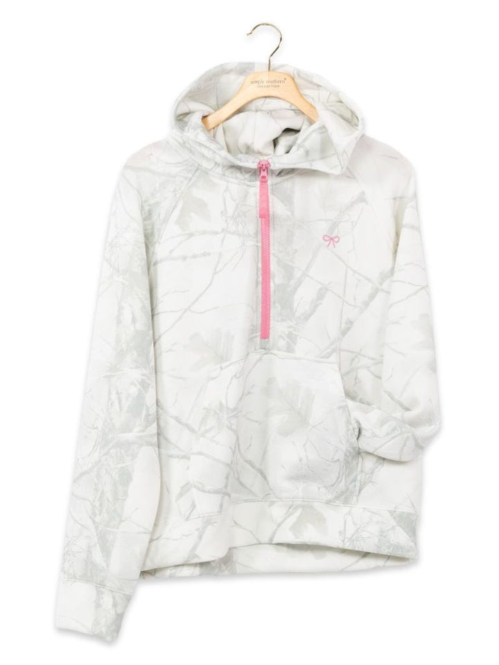 Alara Hoodie - White Camo by Simply Southern
