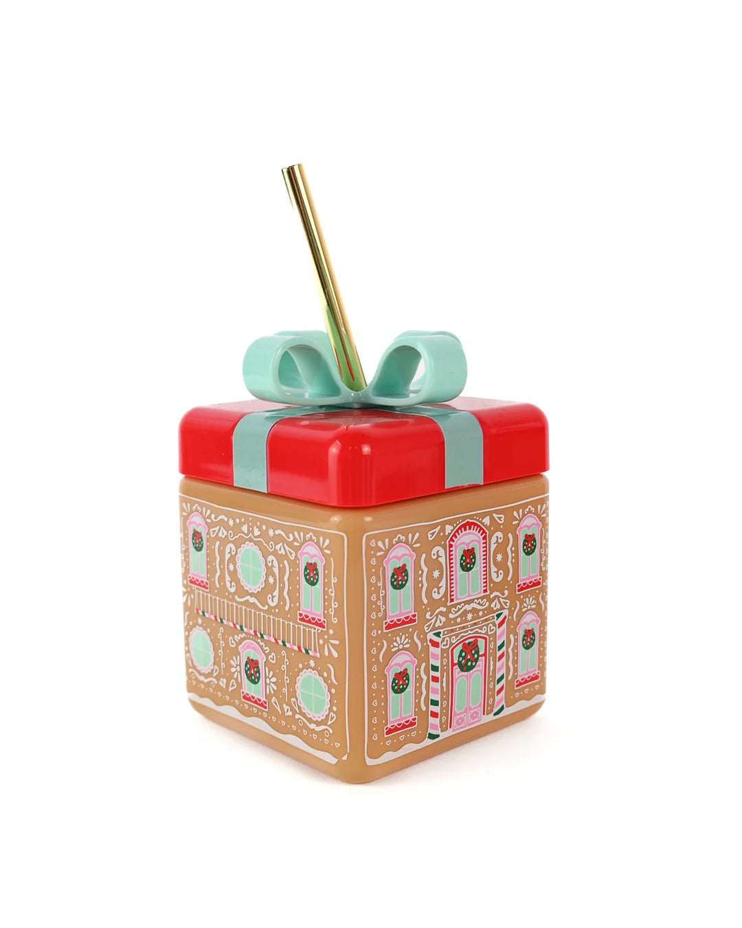 Gingerbread House Sipper Cup