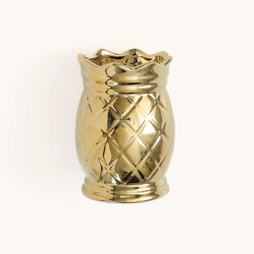Gold Pineapple Pen Cup by Emily Ley