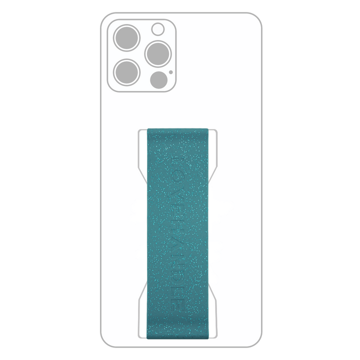 PRO Swappable Strap by LoveHandle - Blue Agate Glitter