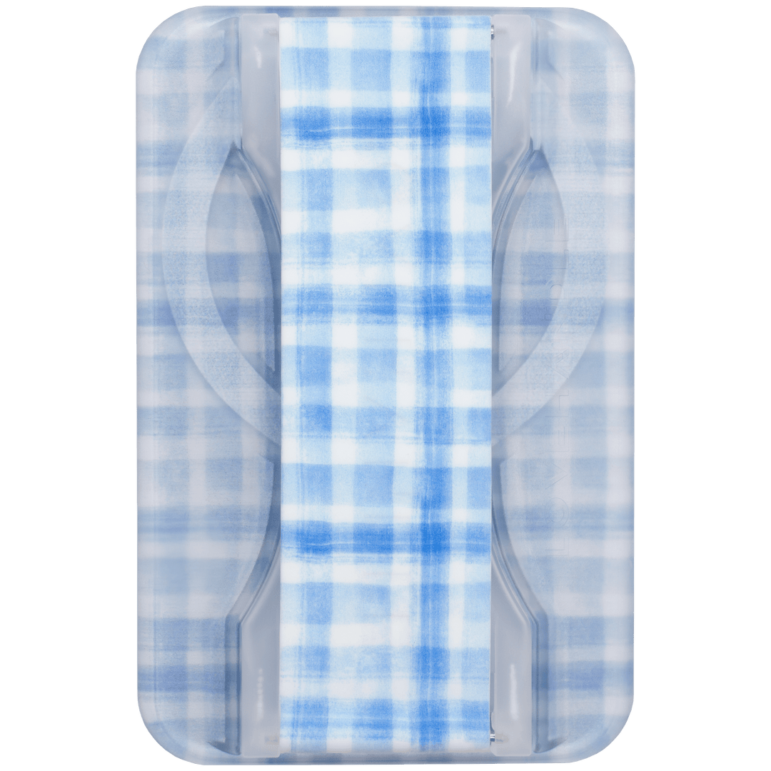 PREORDER: PRO for MagSafe - Blue Gingham Motif by Lovehandle (Ships in 2-3 Weeks)