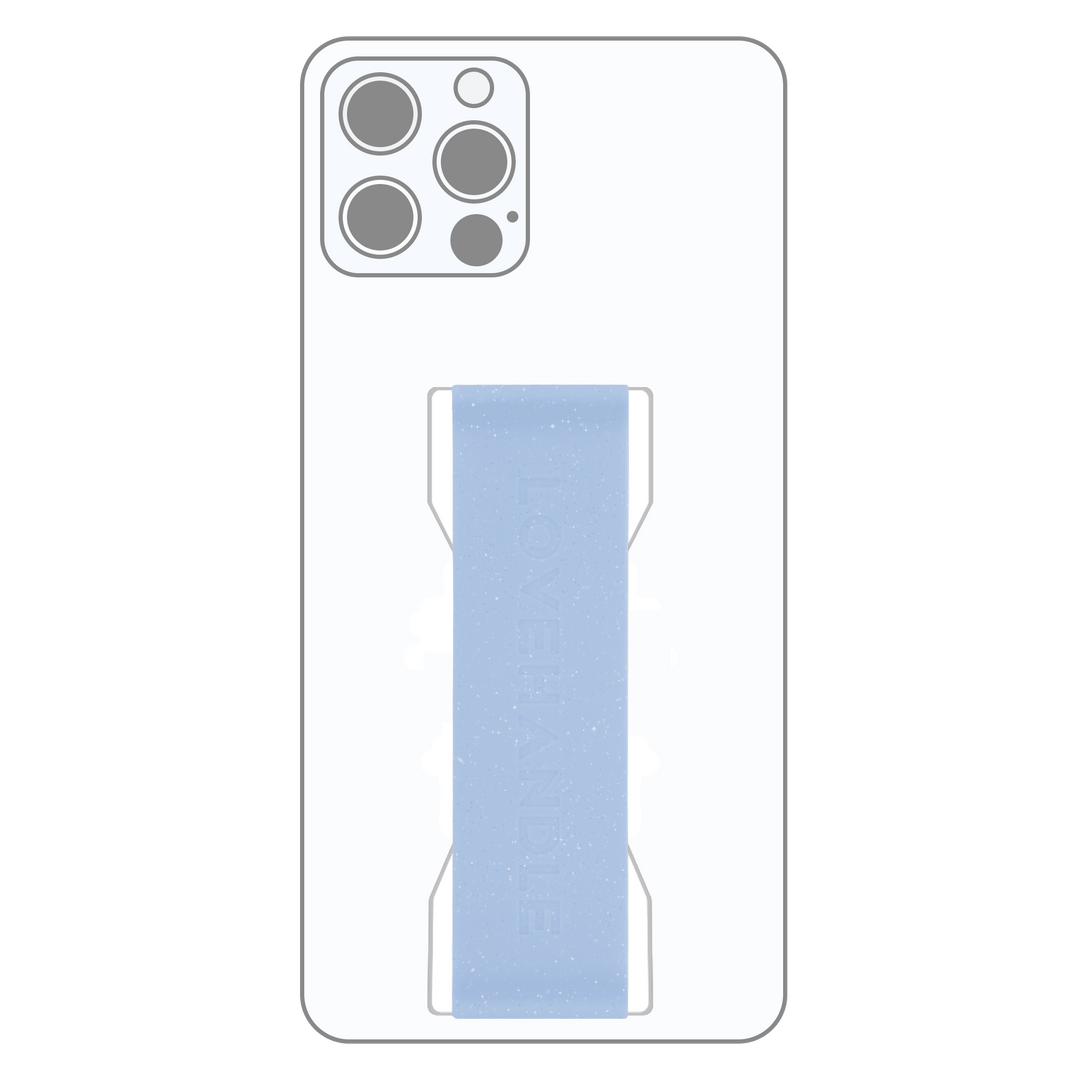 PRO Swappable Strap by LoveHandle - Blue Pearl Shimmer