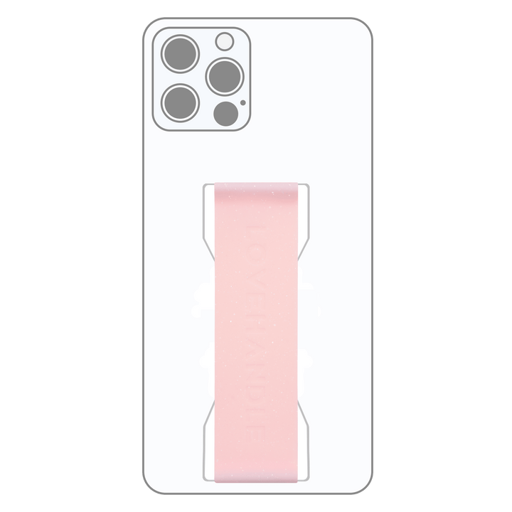 PRO Strap - Rose Quartz Shimmer by LoveHandle (Ships in 2-3 Weeks)