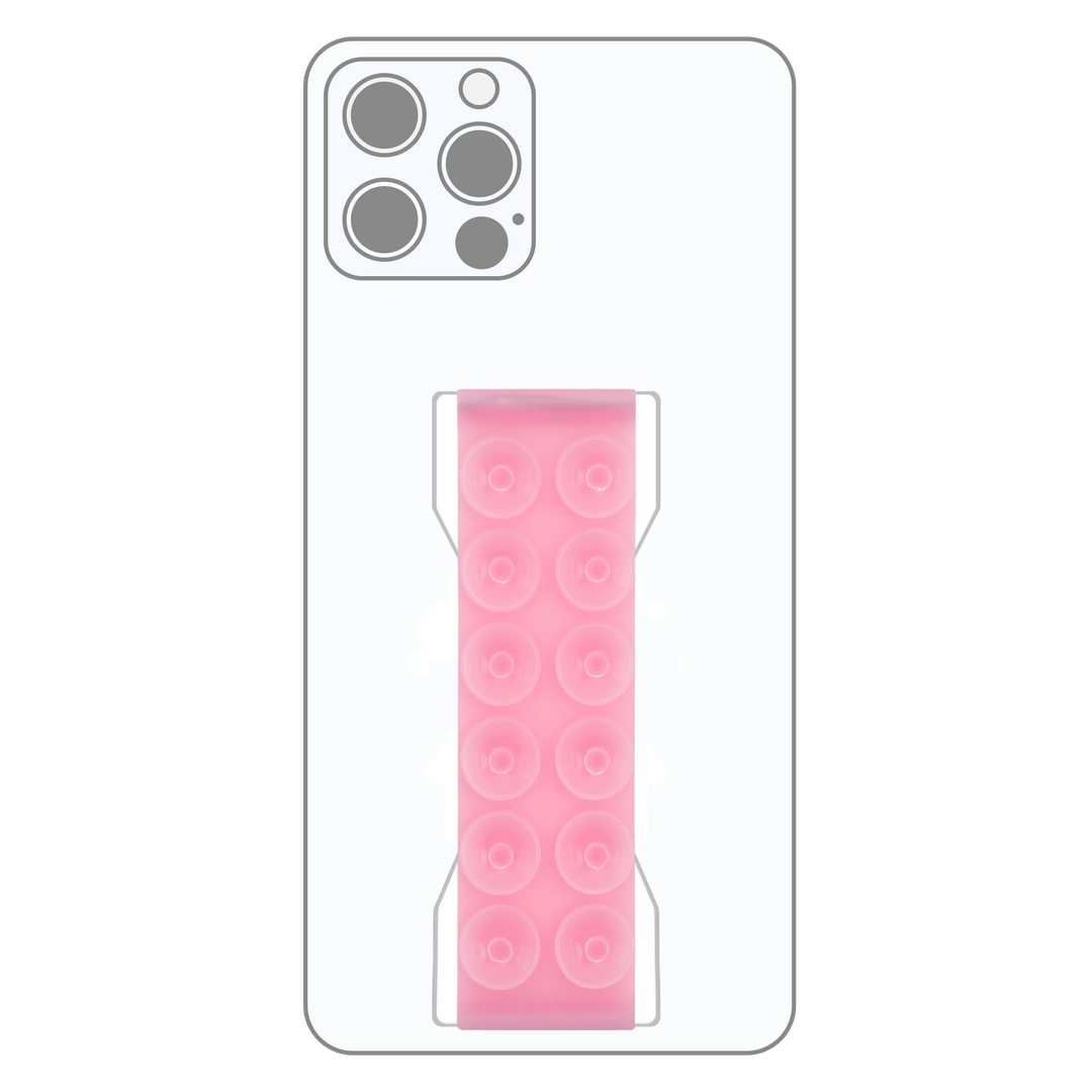 PRO Swappable Strap by LoveHandle - Bubblegum Pink Glow Suction