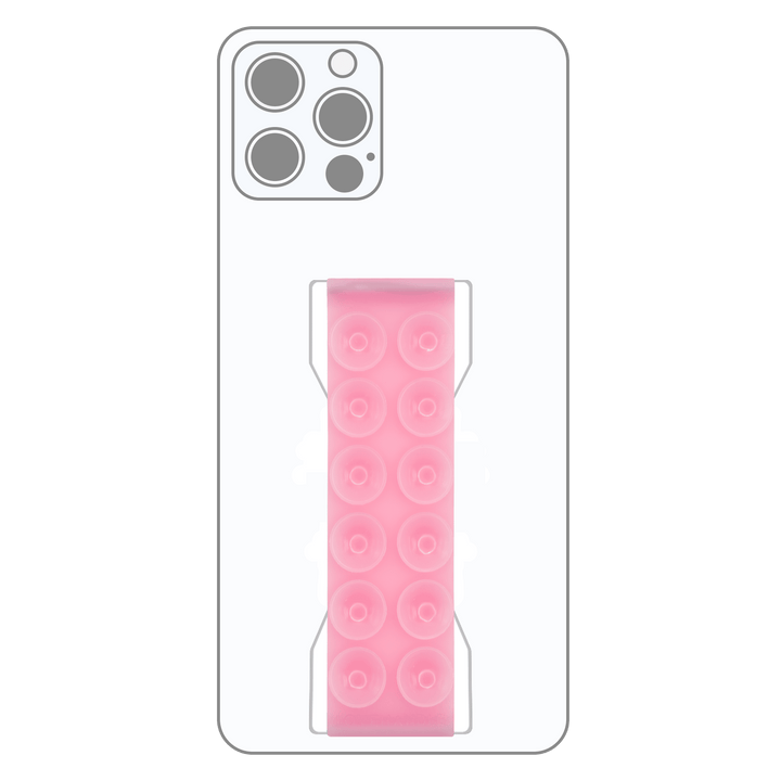 PRO Swappable Strap by LoveHandle - Bubblegum Pink Glow Suction