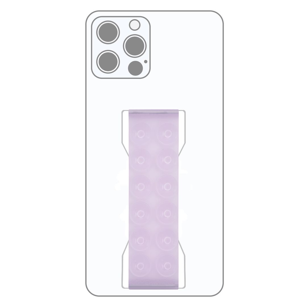 PRO Swappable Strap by LoveHandle - Lavender Glow Suction