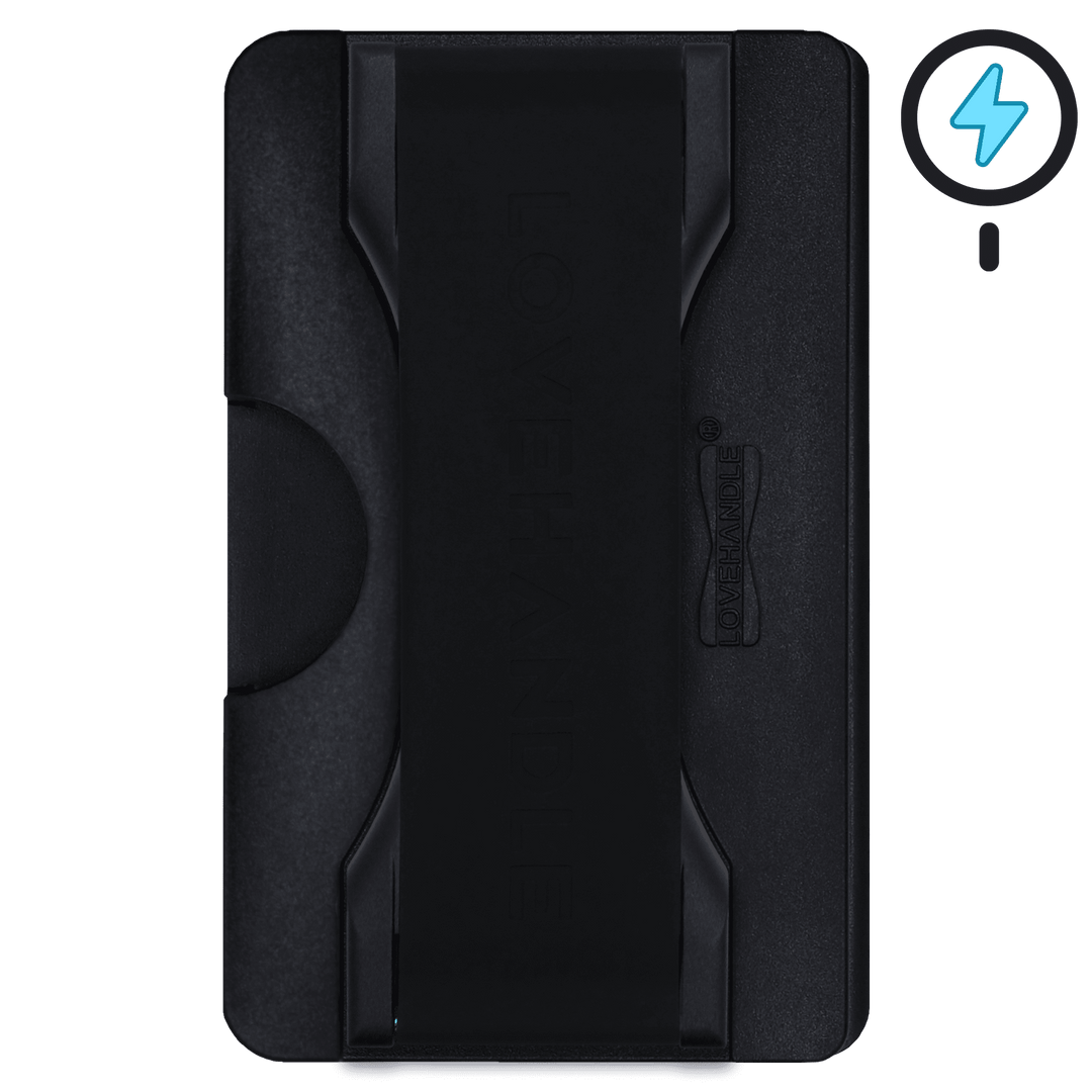 PRO Wallet for MagSafe by LoveHandle - Black - Clear Case