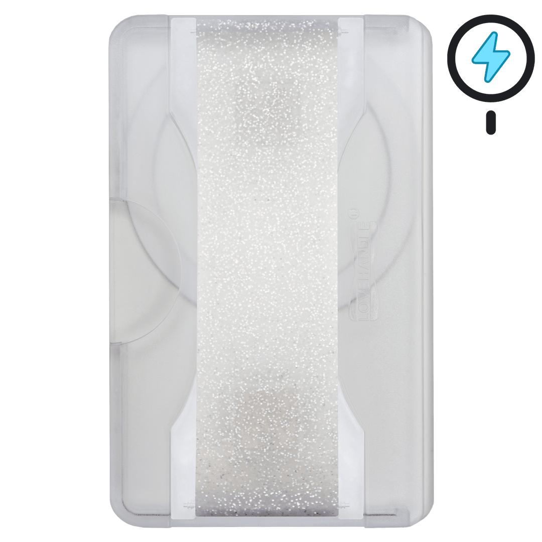 PRO Wallet for MagSafe - Crystal Clear Glitter by LoveHandle (Ships in 2-3 Weeks)