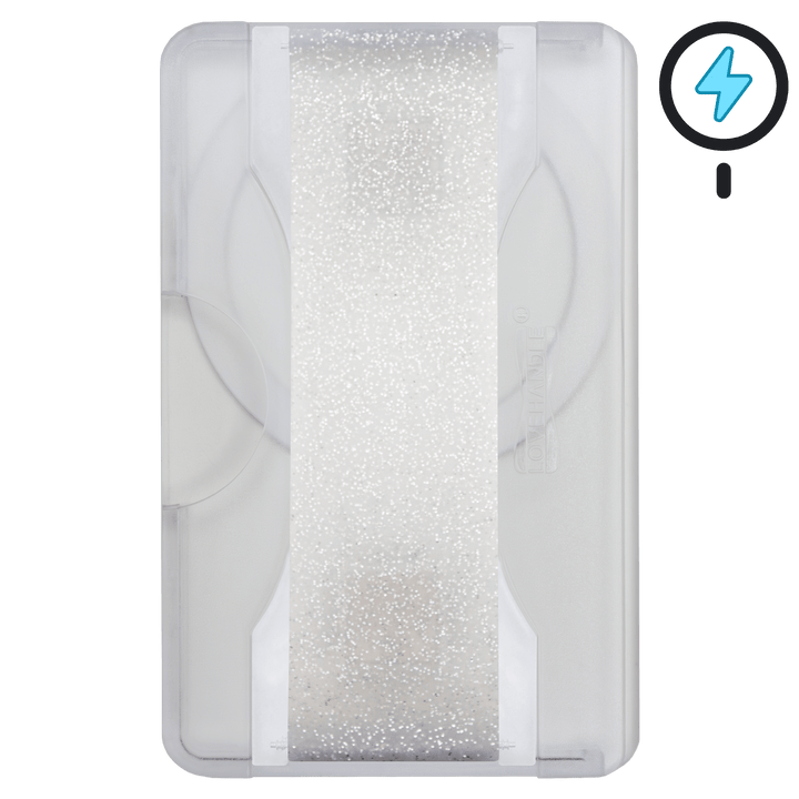 PRO Wallet for MagSafe by LoveHandle - Crystal Clear Glitter