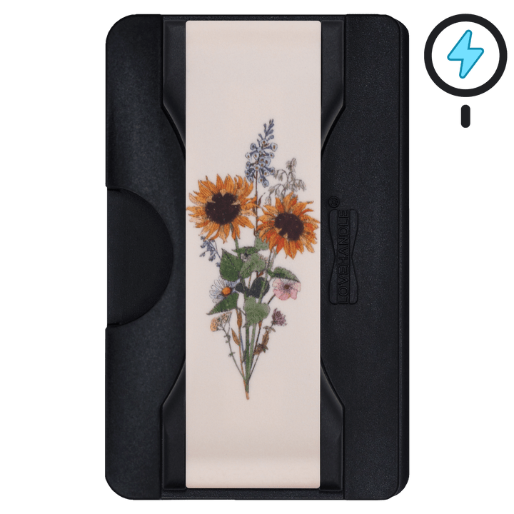 PRO Wallet for MagSafe -  Sunflower Bouquet by LoveHandle (Ships in 2-3 Weeks)