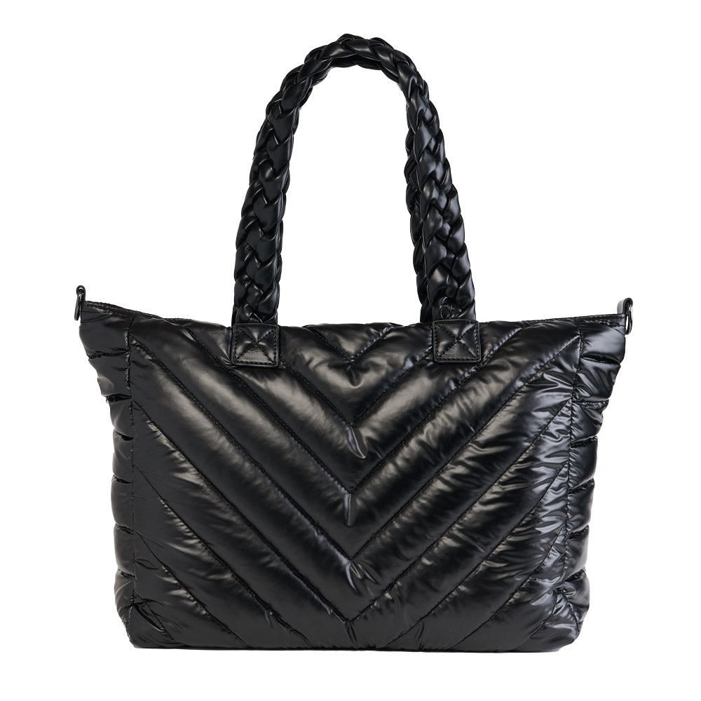 JUNE MARKET: Black Quilted HydroTote® by Wanderfull (Ships in 2-3 Weeks)