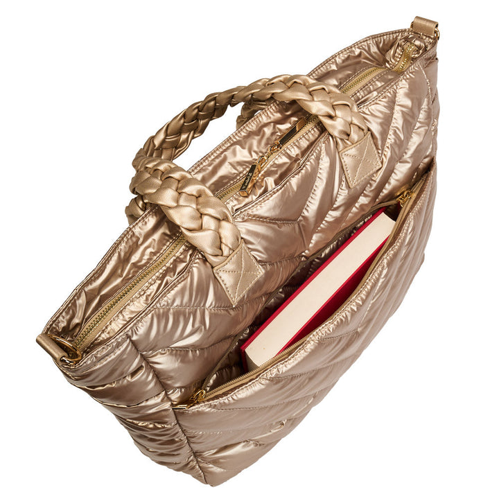 JUNE MARKET: Gold Quilted HydroTote® by Wanderfull (Ships in 2-3 Weeks)