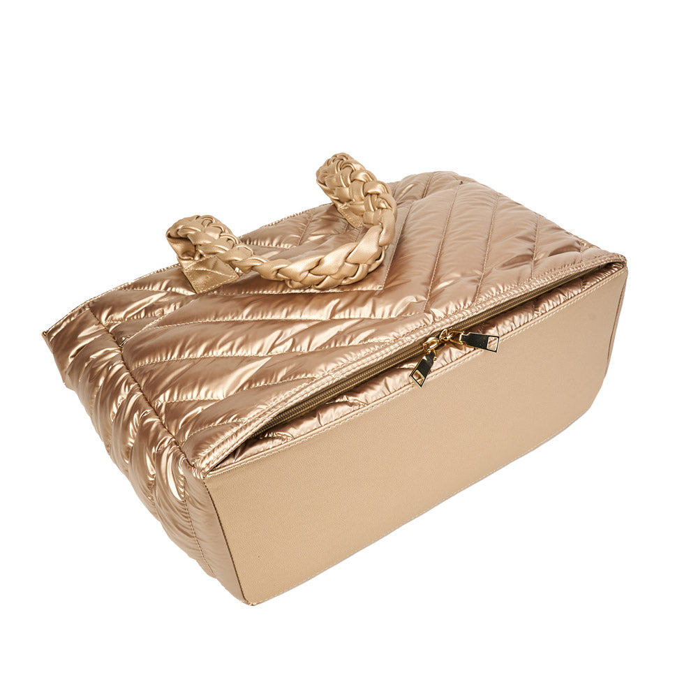 JUNE MARKET: Gold Quilted HydroTote® by Wanderfull (Ships in 2-3 Weeks)