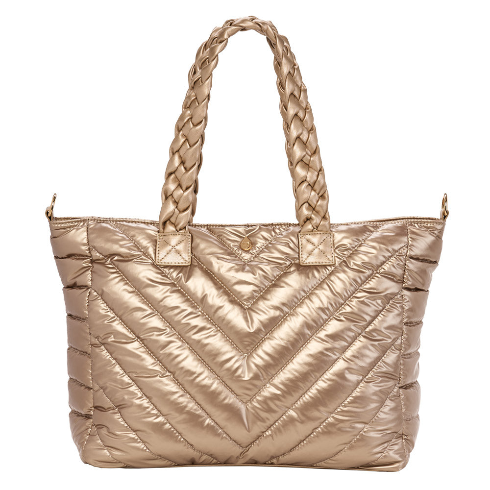 JUNE MARKET: Gold Quilted HydroTote® by Wanderfull (Ships in 2-3 Weeks)