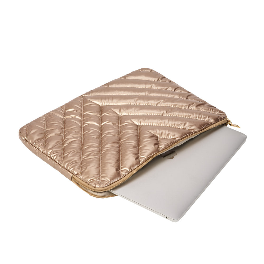JUNE MARKET: Gold Quilted HydroTote® by Wanderfull (Ships in 2-3 Weeks)