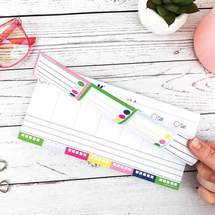 MINI Peek at the Week® Planner Pad | All Bright & Cheery by Denise Albright
