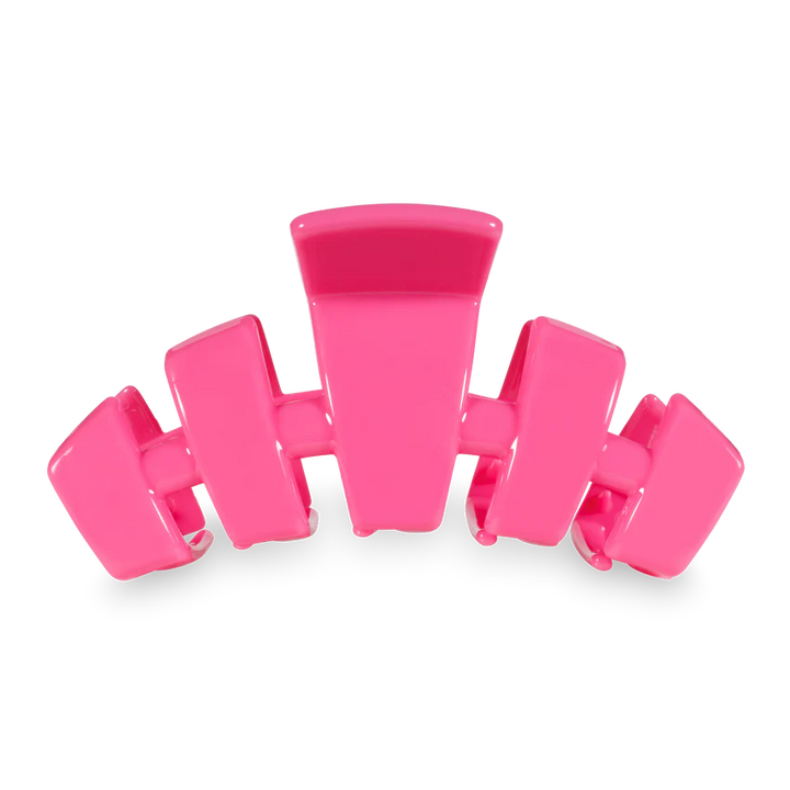 Large Teleties Claw Clip - Paradise Pink
