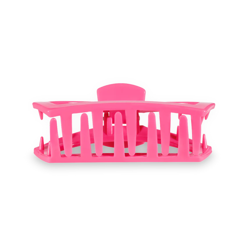 Medium Teleties Open Claw Clip - Paradise Pink