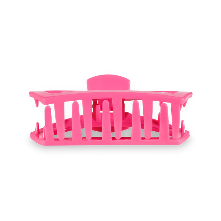 Medium Teleties Open Claw Clip - Paradise Pink
