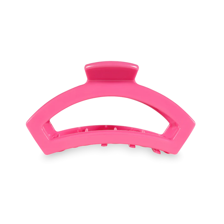 Medium Teleties Open Claw Clip - Paradise Pink