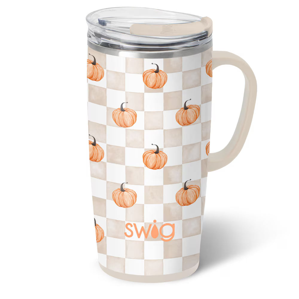 JUNE MARKET: Pumpkin Check by Swig (Ships Late September)