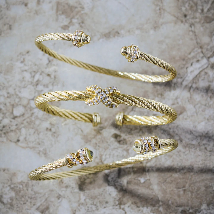 Penelope Set Bracelets - Silver By Erimish (Ships in 2-3 Weeks)