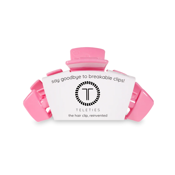 Medium Teleties Claw Clip - Peonies Please