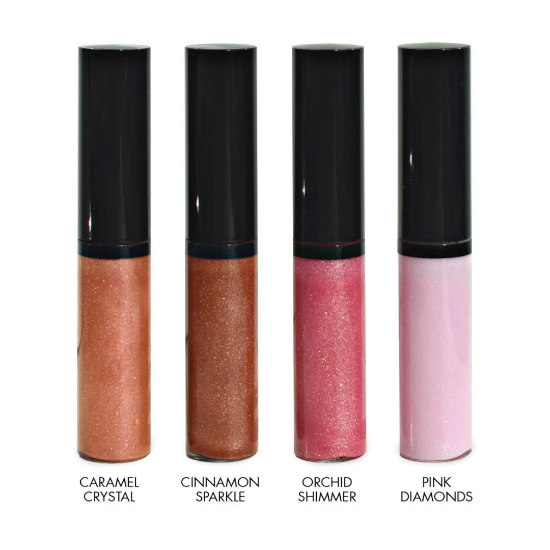RTS: SET of FOUR Perfect Shimmer Lip Gloss by Genie Beauty