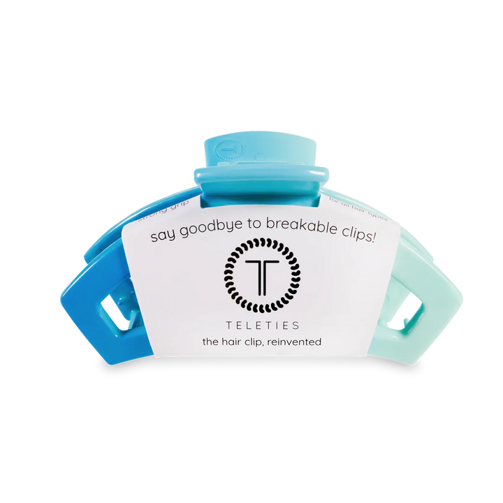 Medium Teleties Open Claw Clip - Poolside