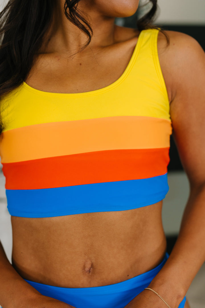 Primary Choice Ruched Swim Set - 5/4