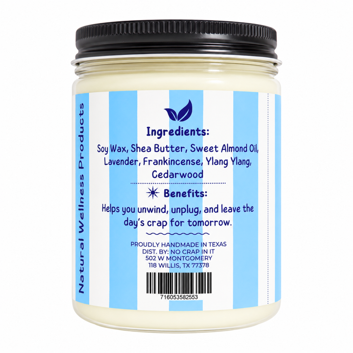 Crap for That - Lotion Candles by No Crap In It (SEPT ARRAY: Ships in 2-3 Weeks)