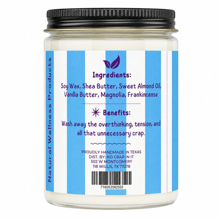 Crap for That - Lotion Candles by No Crap In It (SEPT ARRAY: Ships in 2-3 Weeks)