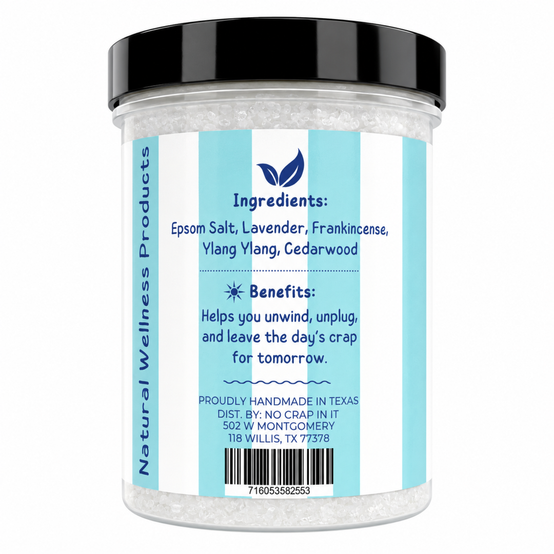 Crap for That - Bath Soaks by No Crap In It (SEPT ARRAY: Ships in 2-3 Weeks)