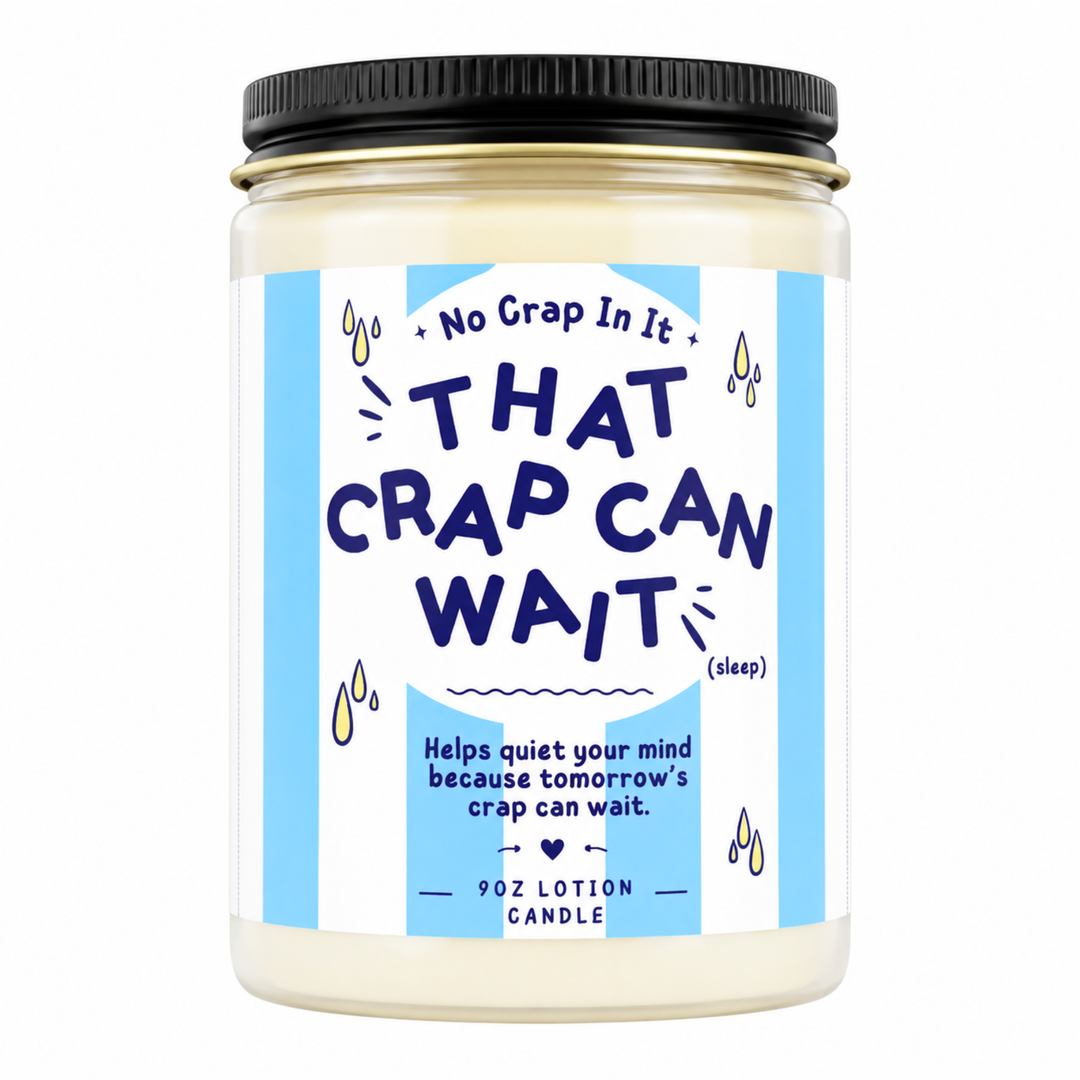 Crap for That - Lotion Candles by No Crap In It (SEPT ARRAY: Ships in 2-3 Weeks)