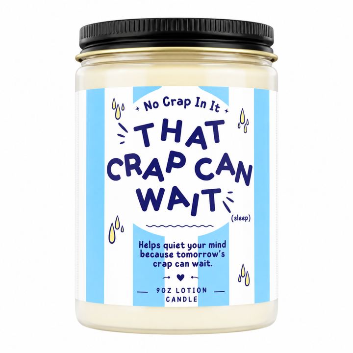 Crap for That - Lotion Candles by No Crap In It (SEPT ARRAY: Ships in 2-3 Weeks)