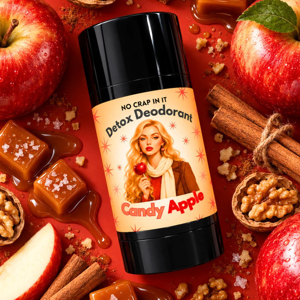 Candy Apple Detox Deodorant By No Crap In It (Ships in 2-3 Weeks)
