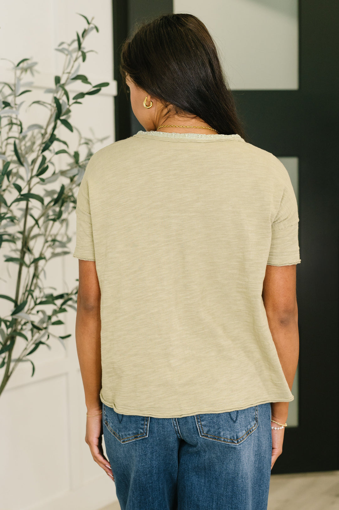 Pushing Through Button Down Top - 7/9