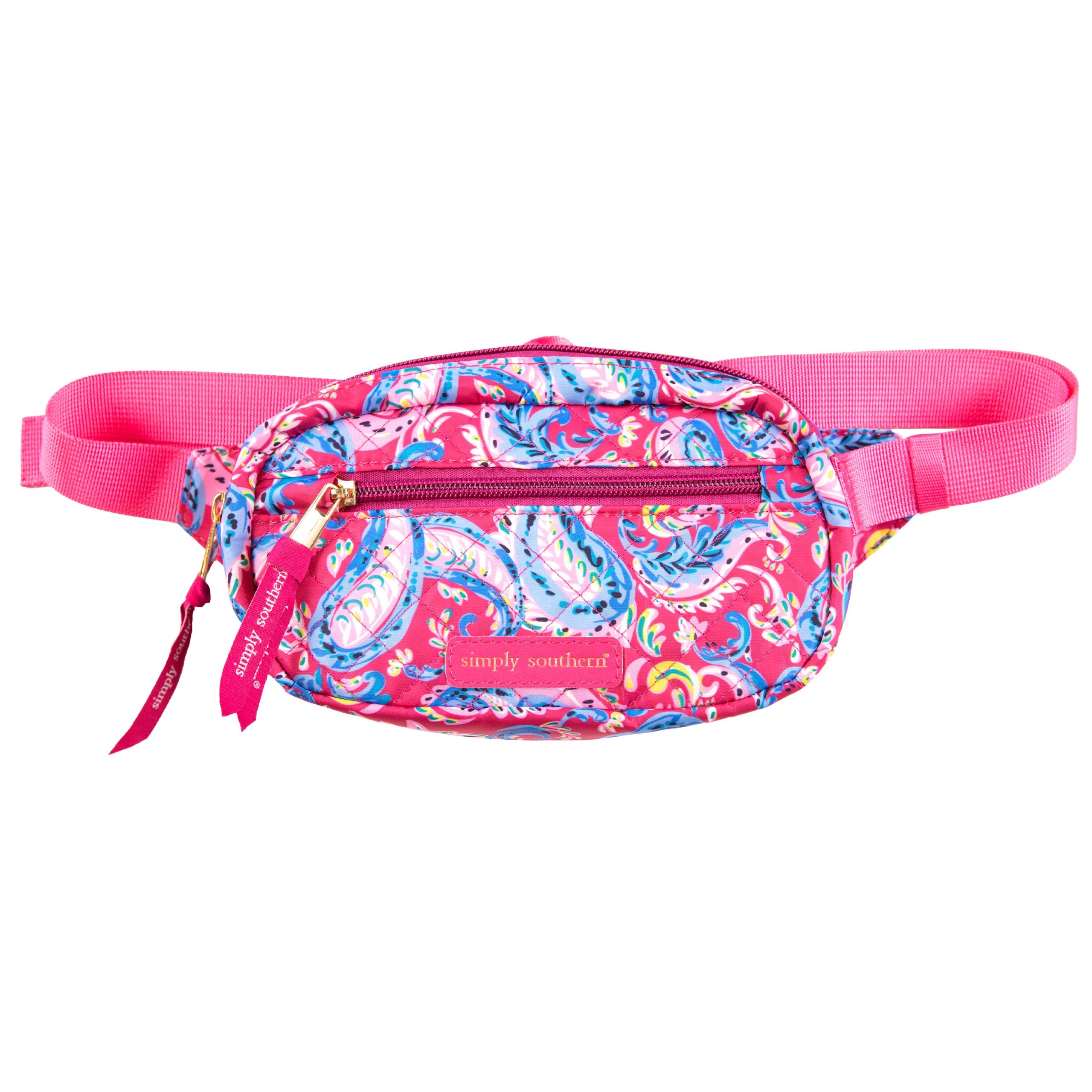 Paisley Quilted Fanny Pack by Simply Southern