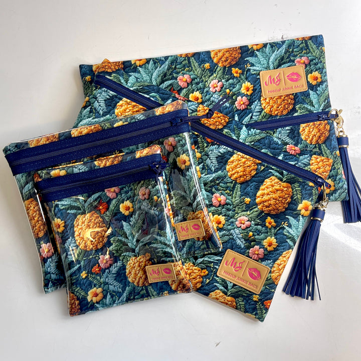 JULY PREORDER: Pineapple Party PrepO Custom Makeup Junkie (Ships in 8-10 Weeks)