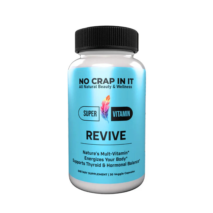 Super Blend Vitamin Supplements - Revive by No Crap In It (PREORDER: Ships in 2-3 Weeks)