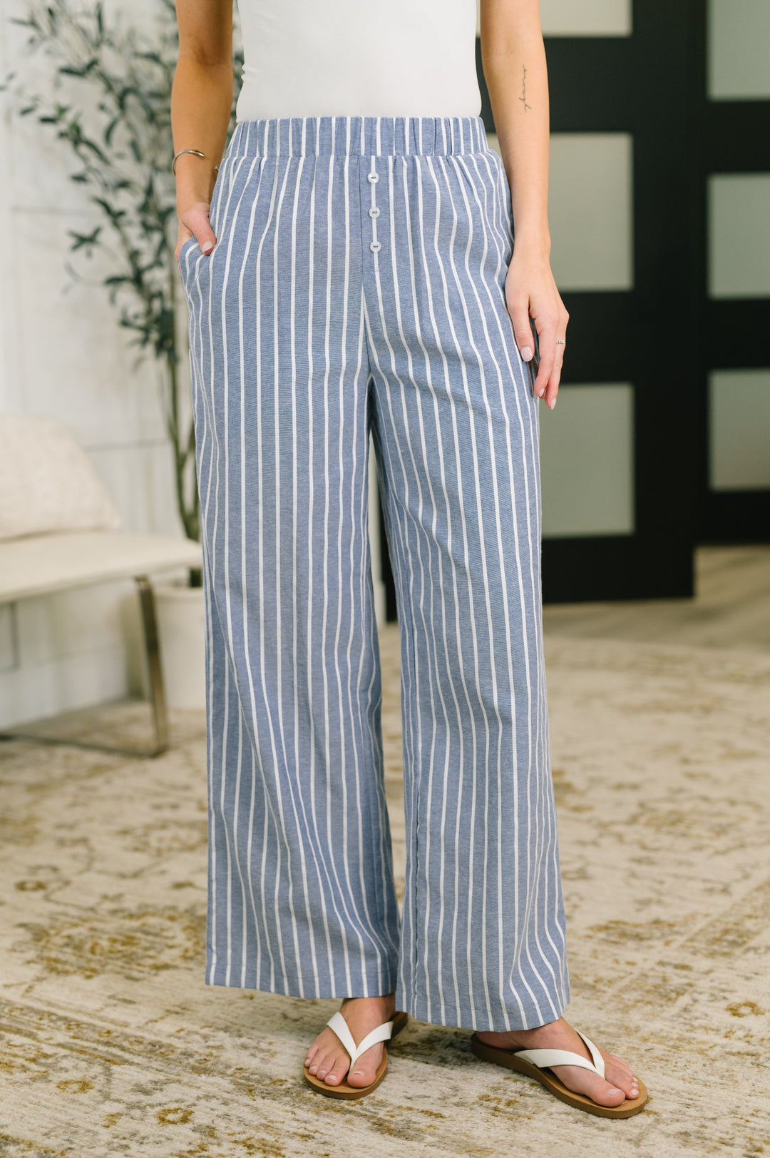 Right At Home Relaxed High Waisted Bottoms - 5/19