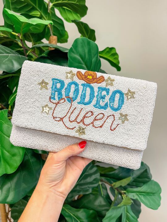 'Rodeo Queen' Seed Bead Clutch