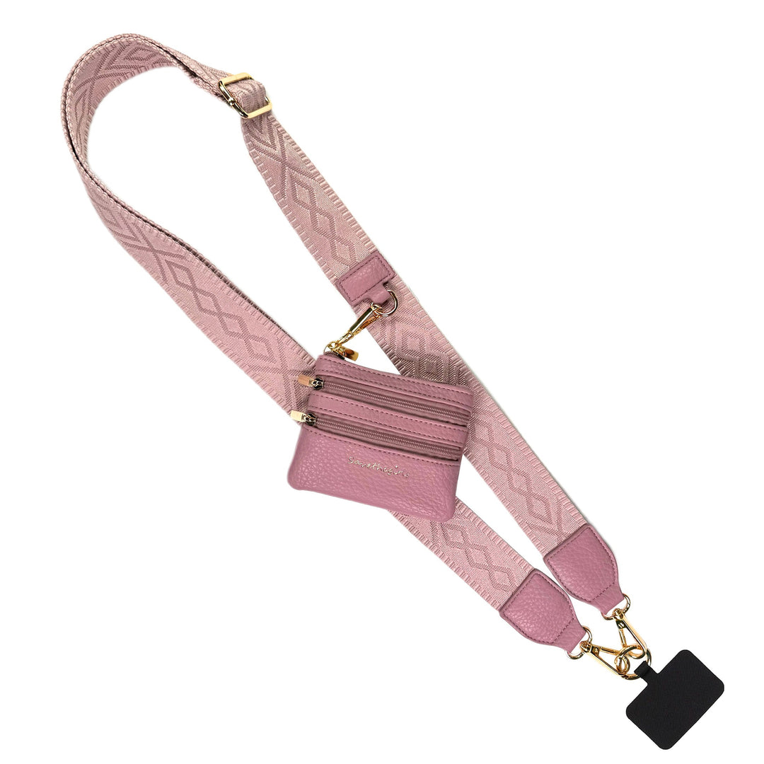 JUNE MARKET: Clip & Go Strap w/Zippered Pouch Classic By Save The Girls (Ships in 2-3 Weeks)