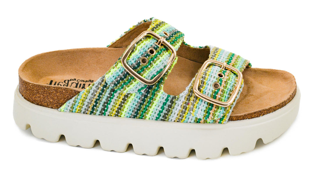 SHOE PARTY! Rumor Has It Green Multi by Corkys (Ships in 2-3 Weeks)